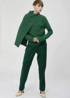 Jersey Silvian Heach Mini Lentejuelas Verde para Mujer
