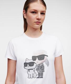 Camisata Karl y Choupette con Pedrería para Mujer