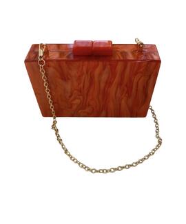 Clutch Rectangular Rojo para Mujer