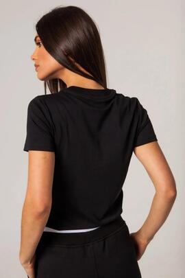 Camiseta Masavi Negra Authentic para Mujer