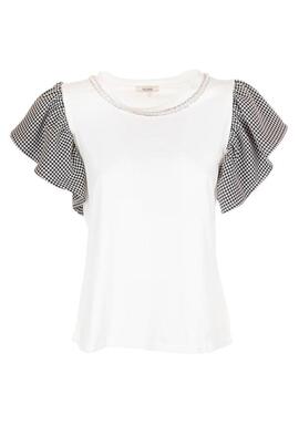 Top Fracomina Fit Confeccionado en Punto para Mujer