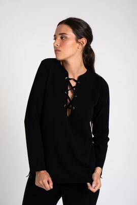 Vestido Pisonero Savoir Negro para Mujer