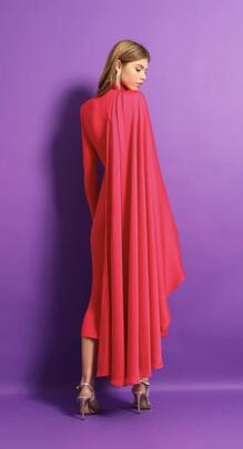 Vestido Yuria Frambuesa para Mujer