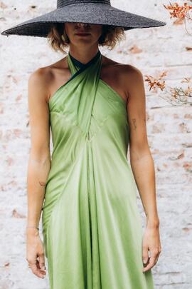 Vestido Mariaroch Reversible Parasiempre Verde para Mujer