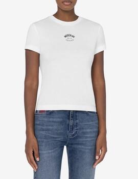 Camiseta Moschino Bsica 86.23 Blanca para Mujer