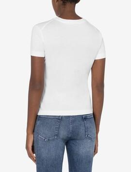 Camiseta Moschino Bsica 86.23 Blanca para Mujer