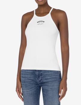 Top Moschino Basico Blanco para Mujer