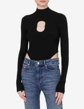 Body Moschino Perlas Negro para Mujer