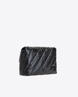 BOLSO PINKO LOVE PUFF BIG NAPPA NEGRO