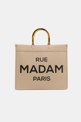 BOLSO RUE MADAM ICON TOTE TOPO