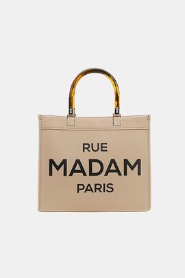 BOLSO RUE MADAM ICON MINI TOTE TOPO