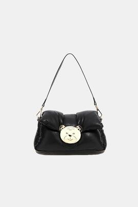 BOLSO RUE MADAM PUFFY IT BAG NEGRO