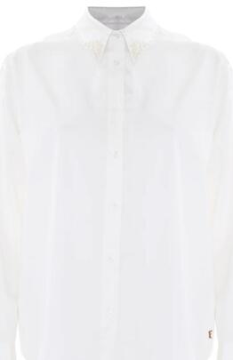 CAMISA KOCCA KONZ CUELLO PERLAS BLANCA