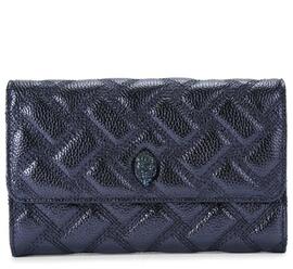 Cartera Kurt Geiger Kensigton Chain Wallet Azul para Mujer