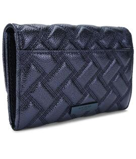 Cartera Kurt Geiger Kensigton Chain Wallet Azul para Mujer