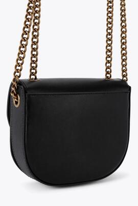 Bolso Kurt Geiger Chelsea Saddle Bag Negro para Mujer