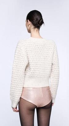 Jersey Silvian Tilzi Beige para Mujer