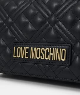 Bolso Moschino Love Acolchado Negro