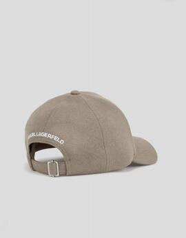 Gorra Karl Lagarfeld Camel para Mujer