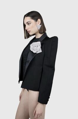 Blaiser Twenty Crop Negro para Mujer