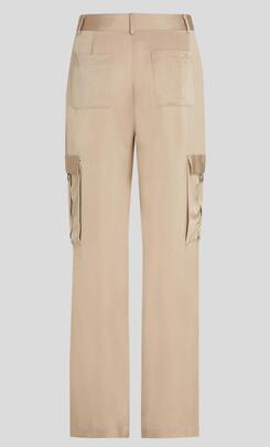 Pantalón Karl Lagarfeld Cargo Beige para Mujer