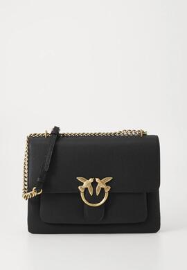 Bolso Pinko Love One Soft Big Negro para Mujer