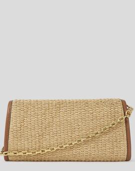 Cartera Karl Signature Raffia