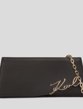 Cartera Karl Signature Negra