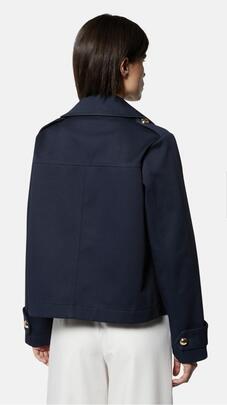 Chaqueta Silvian Cruzada Azul Marino