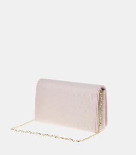 Bolso Love Moschino Raffia Rosa