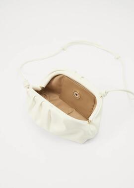 Bolso Love Moschino Bandolera con Logo Blanco