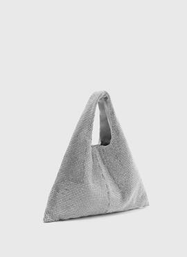 Bolso Twenty Shopping Brillos plata