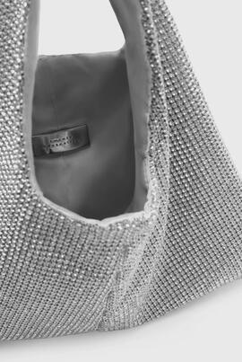 Bolso Twenty Shopping Brillos plata
