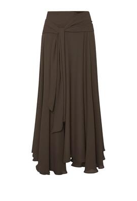 Falda Masavi Capa Noir Brown