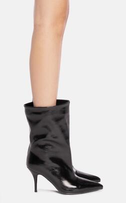Botines Twenty Charol Negro