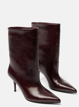 Botines Twenty Charol Granate