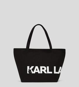Bolso Shopper Logo Negro