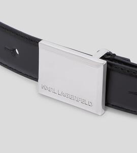 Cinturón Karl Cuadrado Plata