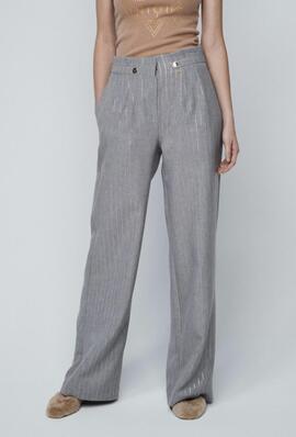 Pantalón Unlimited Romanov Rayas Gris