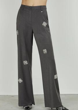 Pantalón Relish Avez Brillos Gris
