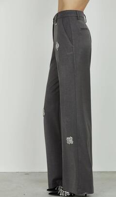 Pantalón Relish Avez Brillos Gris