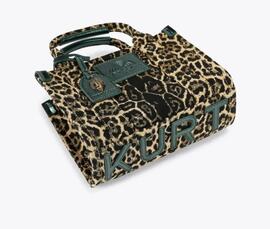 Bolso Kurt Geiger Tote Leopado marrón