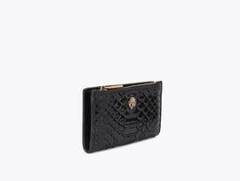 Cartera Kurt Geiger Bifold Snake Negra