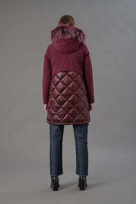 Plumífero Rhunik Burdeos Capota Natural