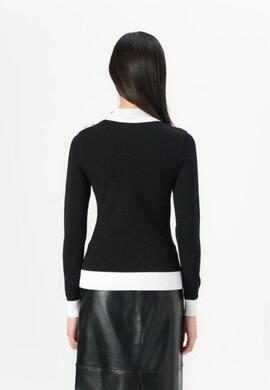 Jersey Karl Punto Blanco/negro