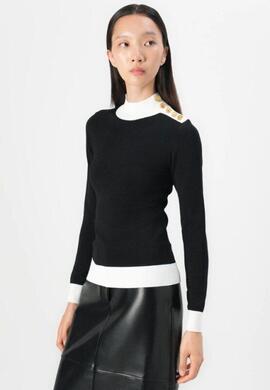 Jersey Karl Punto Blanco/negro