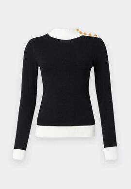 Jersey Karl Punto Blanco/negro