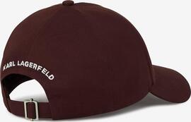 Gorra Karl Lagarfeld Logo Granate