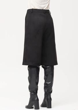 Pantalón Oky Efecto Ante Negro