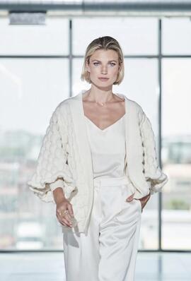 Cardigan The Extreme corta cruda